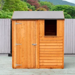 Shire 6x4ft Overlap Reverse Apex Garden Shed 20 Shire 6x4ft Overlap Reverse Apex Garden Shed -Westland Shop 13508655 1014926473253924