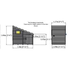 Shire 6x4ft Command Kids Playhouse - Including Installation 13 Shire 6x4ft Command Kids Playhouse - Including Installation -Westland Shop 13508665 8074932698940393