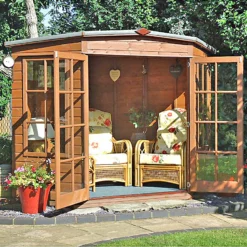 Shire 8x8ft Hampton Summerhouse - Including Installation -Westland Shop 13508671 1274926476376963