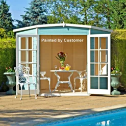 Shire 8x8ft Hampton Summerhouse - Including Installation -Westland Shop 13508671 2404926476349327