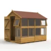 Forest Garden Shiplap Tongue & Groove Dip Treated 8x6 Wooden Potting Shed -Westland Shop 13523732 1654942343569362