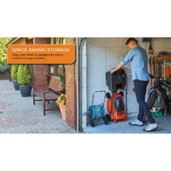 Flymo 36V EasiStore 380 Cordless Lawn Mower - 38cm -Westland Shop 13524792 1834936632100872