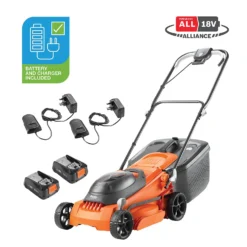 Flymo 36V EasiStore 380 Cordless Lawn Mower - 38cm -Westland Shop 13524792 4064936632139761