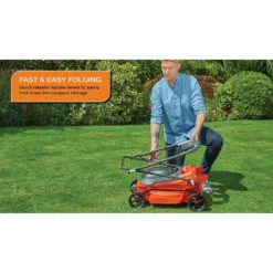 Flymo 36V EasiStore 380 Cordless Lawn Mower - 38cm -Westland Shop 13524792 7884936632021939