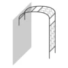 Agriframes Wall Arch - (H)2.3 X (W)1.5 X (D)0.45 M - Black 1 Agriframes Wall Arch - (H)2.3 X (W)1.5 X (D)0.45 M - Black -Westland Shop 13526224 1414936305270306