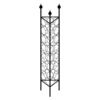 Agriframes Tricorn Decorative Garden Obelisk - Black -Westland Shop 13526279 1504937132675979