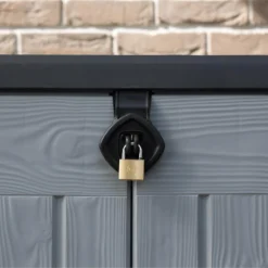 Keter Store It Out Ace Outdoor Garden Storage Shed 1200L - Grey / Graphite -Westland Shop 13531577 2124925770796016