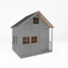 Country Living 7ft X 7ft Premium Sandon Double Storey Playhouse With Veranda Painted + Installation - Thorpe Towers Grey -Westland Shop 13554916 7024945373778426