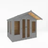 Country Living Premium Hatton 6ft X 8ft Contemporary Summerhouse Painted + Installation - Thorpe Towers Grey -Westland Shop 13554921 1284945373778249