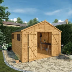 Mercia 12ft X 10ft Premium Shiplap Modular Workshop Shed -Westland Shop 13555747 3374949336736384