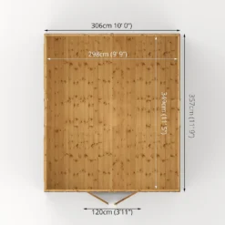 Mercia 12ft X 10ft Premium Shiplap Modular Workshop Shed -Westland Shop 13555747 5534949336686287