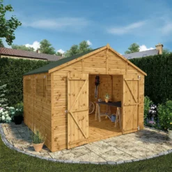 Mercia 10ft X 10ft Premium Shiplap Modular Workshop Shed - Including Installation -Westland Shop 13555751 1904949333174469
