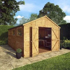 Mercia 15ft X 10ft Premium Shiplap Modular Workshop Shed -Westland Shop 13555754 9984949338751250