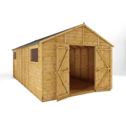 Mercia 18ft X 10ft Premium Shiplap Modular Workshop Shed -Westland Shop 13555757 1594949334125316