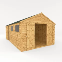 Mercia 20ft X 10ft Premium Shiplap Modular Workshop Shed - Including Installation 21 Mercia 20ft X 10ft Premium Shiplap Modular Workshop Shed - Including Installation -Westland Shop 13555765 1334949338085940