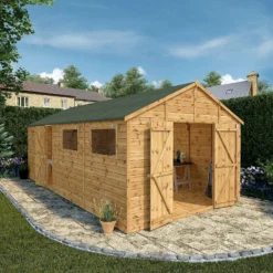 Mercia 20ft X 10ft Premium Shiplap Modular Workshop Shed - Including Installation 20 Mercia 20ft X 10ft Premium Shiplap Modular Workshop Shed - Including Installation -Westland Shop 13555765 2104949337996930