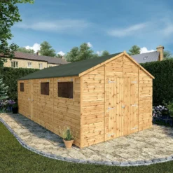 Mercia 20ft X 10ft Premium Shiplap Modular Workshop Shed - Including Installation 13 Mercia 20ft X 10ft Premium Shiplap Modular Workshop Shed - Including Installation -Westland Shop 13555765 6324949337395697