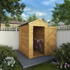 Mercia 6ft X 4ft Premium Windowless Shiplap Apex Shed - Including Installation -Westland Shop 13555767 1414937164559109