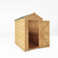 Mercia 6ft X 4ft Premium Windowless Shiplap Apex Shed - Including Installation -Westland Shop 13555767 7824937164819101
