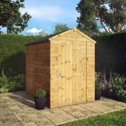 Mercia 7ft X 5ft Premium Windowless Shiplap Apex Shed -Westland Shop 13555774 1754949334631305