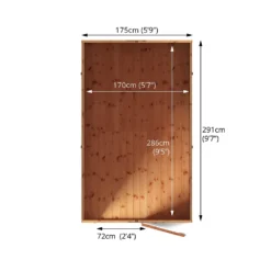 Mercia 10ft X 6ft Premium Shiplap Apex Shed - Including Installation 19 Mercia 10ft X 6ft Premium Shiplap Apex Shed - Including Installation -Westland Shop 13555784 1354949337951618