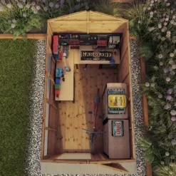 Mercia 10ft X 6ft Premium Shiplap Apex Shed - Including Installation 21 Mercia 10ft X 6ft Premium Shiplap Apex Shed - Including Installation -Westland Shop 13555784 1734949338153566