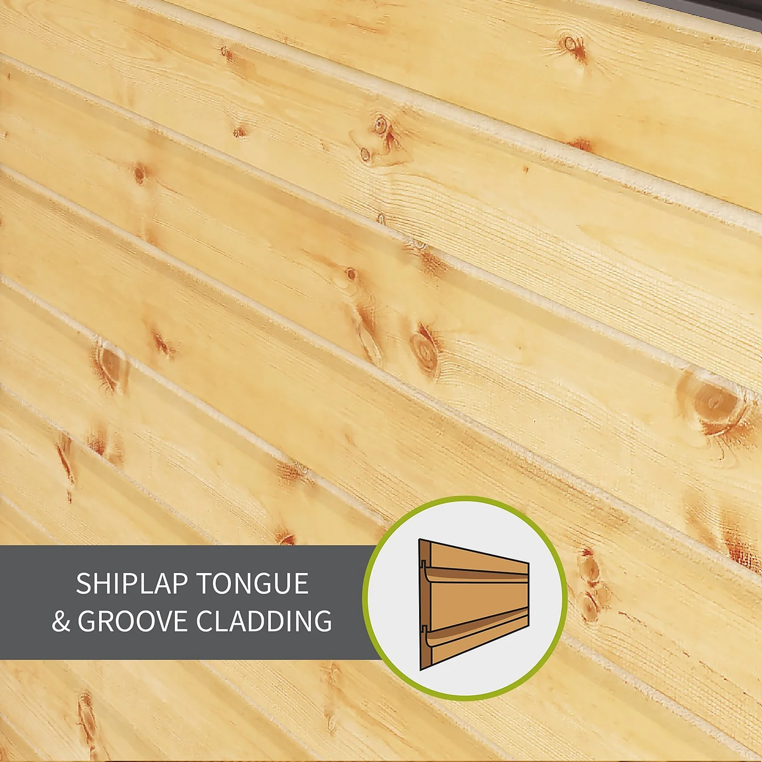 Mercia 10ft X 6ft Premium Shiplap Apex Shed - Including Installation 6 Mercia 10ft X 6ft Premium Shiplap Apex Shed - Including Installation - Image 4