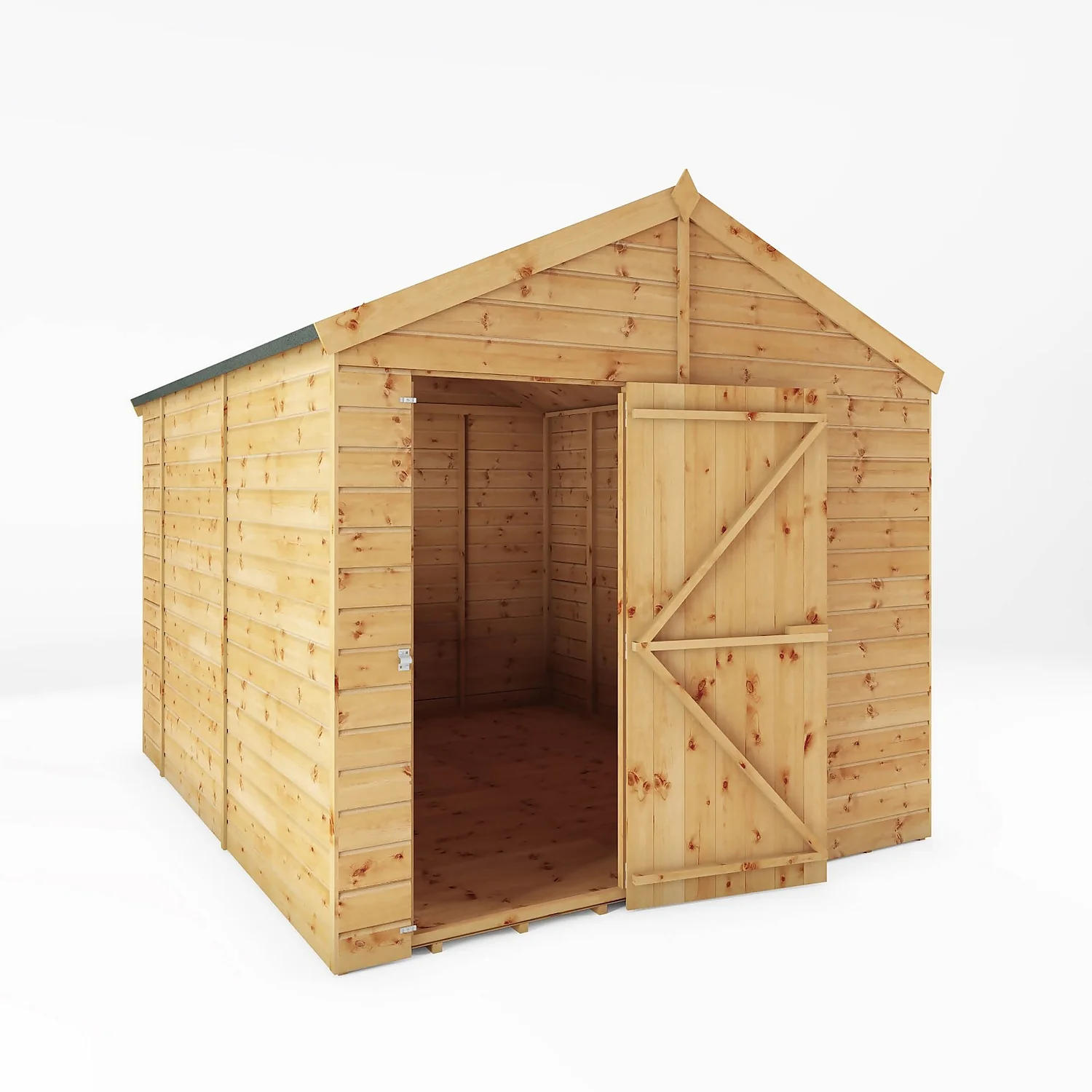 Mercia 10ft X 8ft Premium Windowless Shiplap Apex Shed - Including Installation 12 Mercia 10ft X 8ft Premium Windowless Shiplap Apex Shed - Including Installation - Image 10
