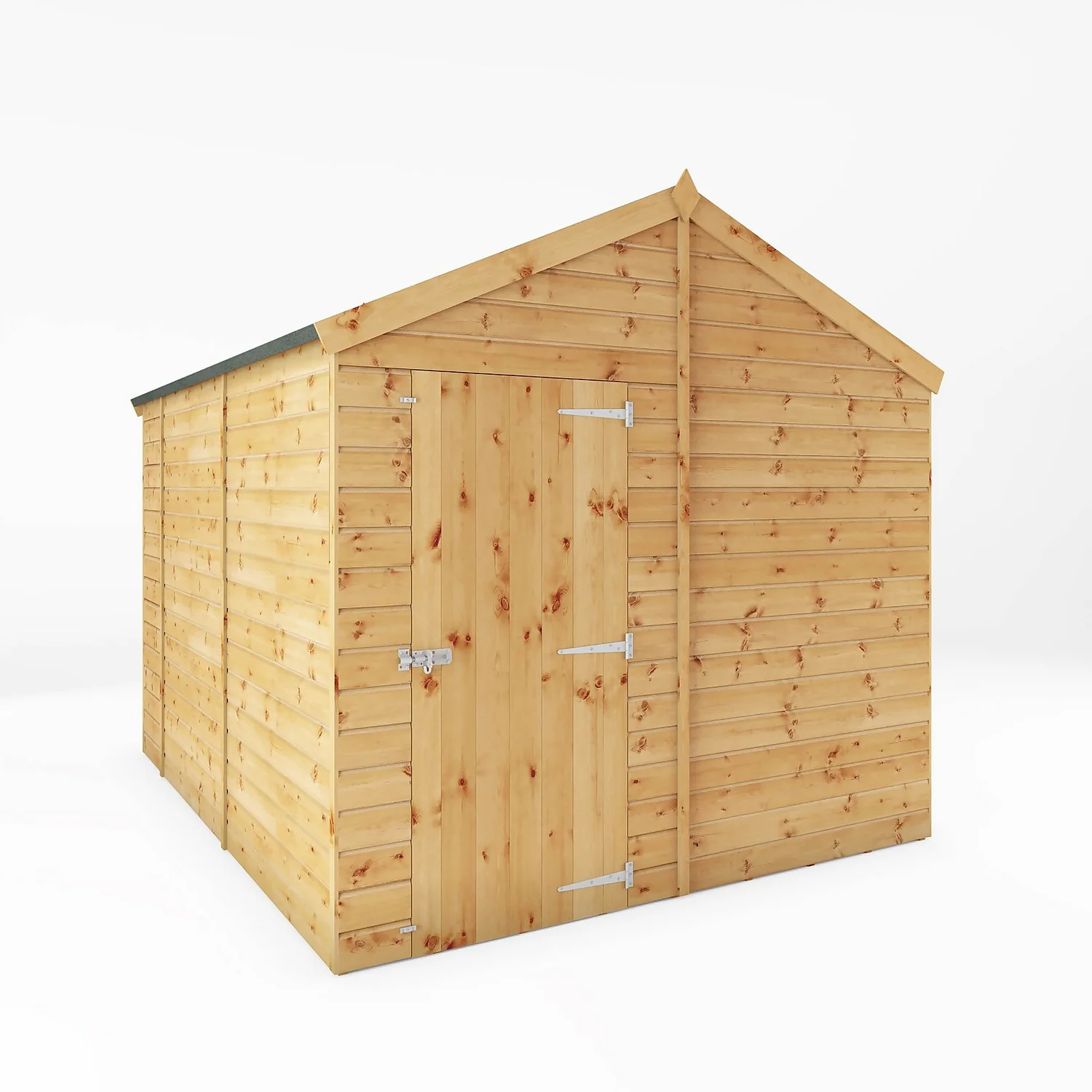 Mercia 10ft X 8ft Premium Windowless Shiplap Apex Shed - Including Installation 3 Mercia 10ft X 8ft Premium Windowless Shiplap Apex Shed - Including Installation
