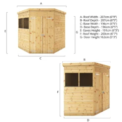 Mercia 7ft X 7ft Premium Shiplap Corner Shed 18 Mercia 7ft X 7ft Premium Shiplap Corner Shed -Westland Shop 13555793 1594949334173160