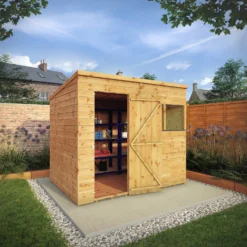 Mercia 8ft X 6ft Premium Shiplap Pent Shed - Including Installation -Westland Shop 13555796 1944949338235289