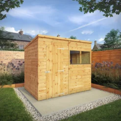 Mercia 8ft X 6ft Premium Shiplap Pent Shed - Including Installation -Westland Shop 13555796 7484949337556776