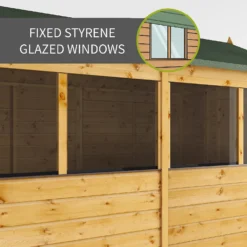 Mercia 7ft X 7ft Premium Shiplap Corner Shed - Including Installation -Westland Shop 13555799 6224949335992036