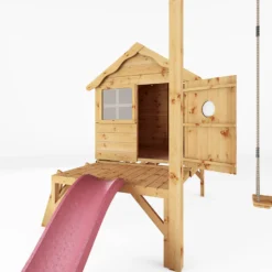 Mercia 4ft X 4ft Snug Wooden Playhouse With Tower -Westland Shop 13555804 8415027846188854