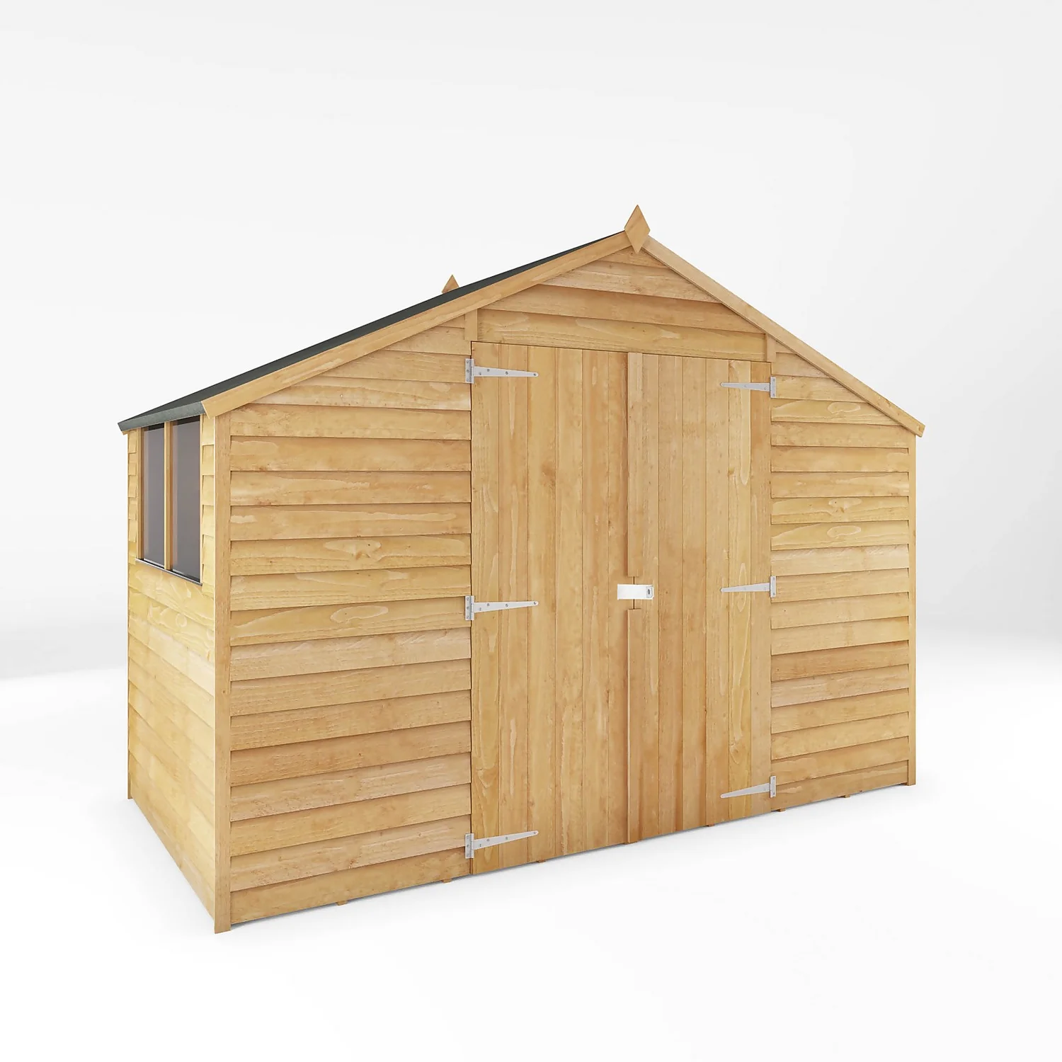 Mercia 5ft X 10ft Overlap Apex Shed - Including Installation 3 Mercia 5ft X 10ft Overlap Apex Shed - Including Installation