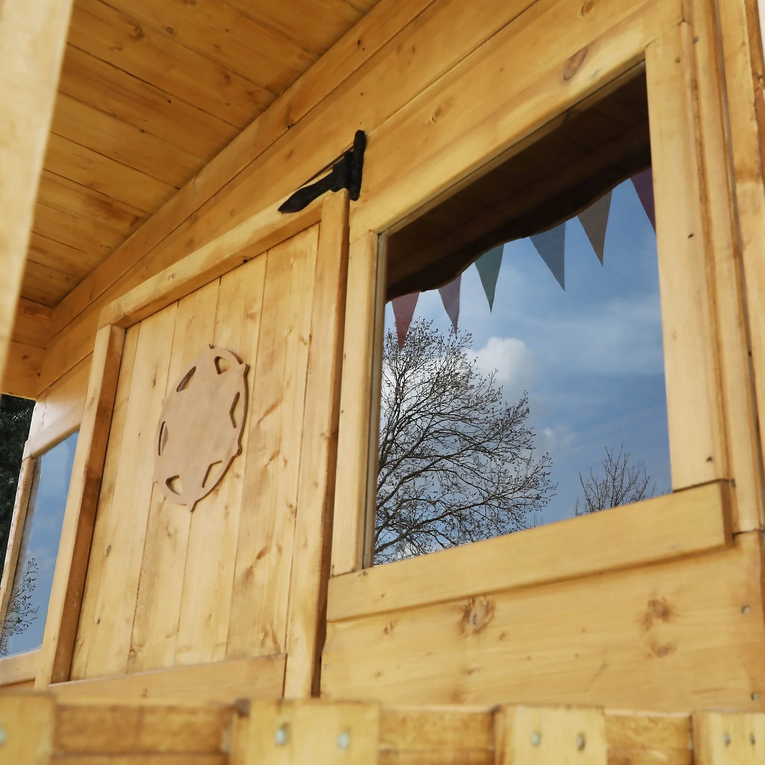 Mercia 5ft X 6ft Pent Wooden Playhouse With Tower & Slide 12 Mercia 5ft X 6ft Pent Wooden Playhouse With Tower & Slide - Image 10