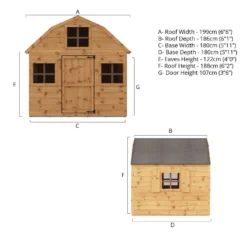 Mercia 6ft X 6ft Dutch Wooden Playhouse 21 Mercia 6ft X 6ft Dutch Wooden Playhouse -Westland Shop 13555817 2784988926020042