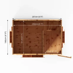 Mercia 7ft X 5ft Swiss Cottage Double Storey Playhouse - Installation Included -Westland Shop 13555821 1504949335566159