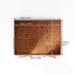 Mercia 8ft X 6ft Premium Clover Summerhouse -Westland Shop 13555824 4494941758438733