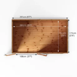 Mercia 10ft X 6ft Premium Shiplap Pent Shed - Including Installation -Westland Shop 13555852 3545011477989108