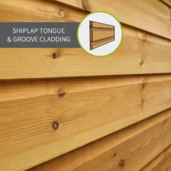 Mercia 12ft X 6ft Premium Shiplap Pent Shed -Westland Shop 13555860 4874949337372357