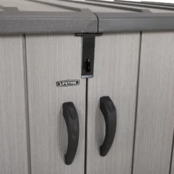 Lifetime Horizontal Plastic Outdoor Storage Shed -Westland Shop 13660824 1804949051012073