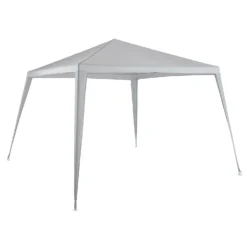 Gazebo With Side Panels - Grey 10 Gazebo With Side Panels - Grey -Westland Shop 13884308 2785023690861332