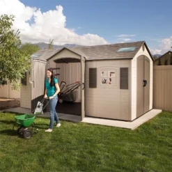 Lifetime 15 X 8ft Outdoor Storage Shed - Installation Included -Westland Shop 13911312 1254978027790847