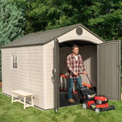 Lifetime 8x 12.5ft Plastic Outdoor Storage Shed - Installation Included -Westland Shop 13911313 5764978027780887
