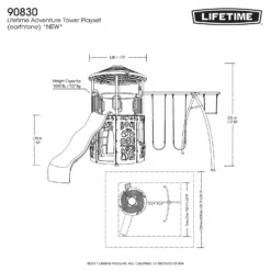 Lifetime Everest Multi Playset - Installation Included -Westland Shop 13911319 1864978028417655