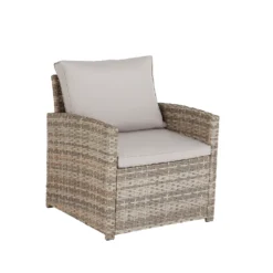 Matara Tea For Two Rattan Effect Bistro Set -Westland Shop 13951469 2105022413877399