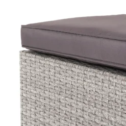 Alexandria Rattan Effect Garden Corner Sofa Set - Ash Grey -Westland Shop 13971225 1575022704549355