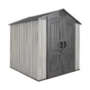 Lifetime 7x7ft Outdoor Storage Shed - Rough-Cut Grey -Westland Shop 13997403 6015000054736900