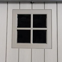 Lifetime 7x7ft Outdoor Storage Shed - Rough-Cut Grey -Westland Shop 13997403 9135000055053532